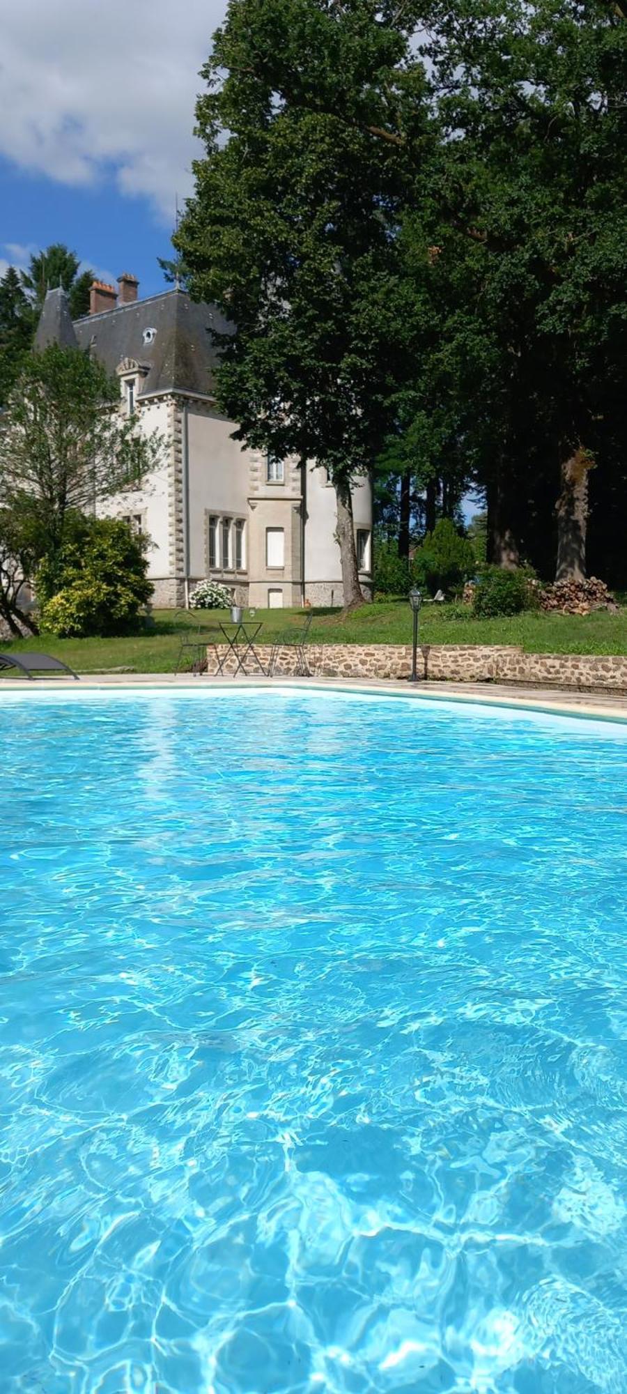 Bed and Breakfast Chateau Maleplane Saint-Léonard-de-Noblat Exterior foto